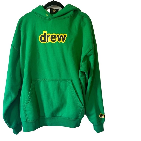 Drew House  Secret Green oversized hoodie - Picture 1 of 8